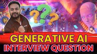 Generative AI Interview Questions | iNeuron