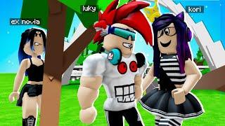 LA EX DE LUKY NOS ESPIA en BROOKHAVEN | Kori Roblox