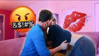 I Can't Stop Kissing You Prank on Boyfriend