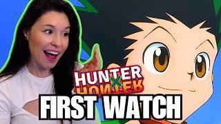 Watching HUNTER X HUNTER for the FIRST TIME | Episode 1 Reaction