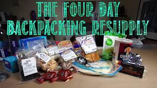 The Four Day Resupply - Putting Together 4 Days Of Food For Backpacking