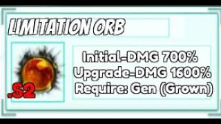 Gen (Grown) with limitation Orb (Gon) | All Star Tower Defense | (Showcase)