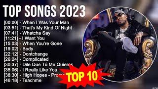 TOP SONGS 2023  Ice Spice, Jason Derulo, Metallica, Alicia Keys, Adele, Bruno Mars, Britney Sp...