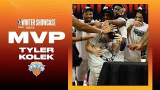 Tyler Kolek Named 2024 G League Winter Showcase Finals MVP