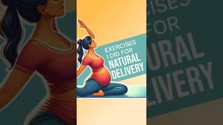 3 most important exercises for natural delivery #pregnancytips