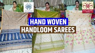 Authentic Pure Hand Woven Handloom, Pure Silk, Eco Print, Kantha Stitch Saree Wholesaler in Kolkata