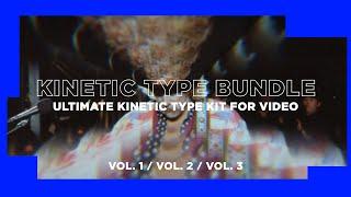 Kinetic Type Bundle: The Ultimate Kinetic Type Kit for Video