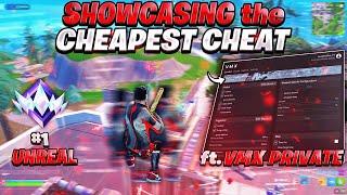 CHEATING With The BEST Fortnite CHEAT in Unreal Reload…  ($600)