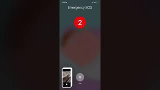 [Loud Volume Warning] How to get Emergency SOS on an iPhone 10