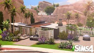 Mid-Century Modern Family Home | NO CC | The Sims 4 Speed Build