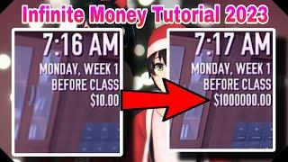 Infinite Money Tutorial! ~Yandere Simulator/ Megashi Sakino #tutorial #2023 #yanderesimulator #game