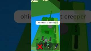 ohio minecraft creeper build a boat for treasure minecraft. #roblox #babft #mobile #minecraft #ohio