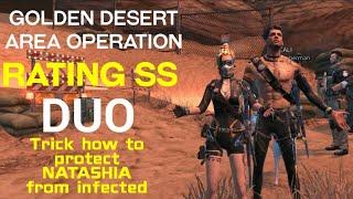 LIFEAFTER | GOLDEN DESERT AREA OPERATION  | TIPS TO PROTECT NATASHIA | DUO RUN