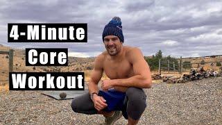 4-Minute Core Workout | Ash Crawford