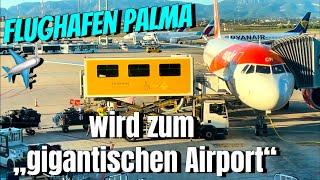 Palma de Mallorca AIRPORT-Umbau Flughafen & FLUG nach BERLIN️Flight Report island #mallorca #vlog