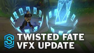 Twisted Fate Visual Effect Update Comparison - All Skins | League Of Legends | Visual Rework