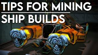 Tips for mining ship builds & Inspiration! - Space Engineers (Vanilla)