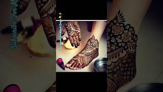 Easy and Simple Mehndi Design #mehndi #trending #youtubeshorts #art 