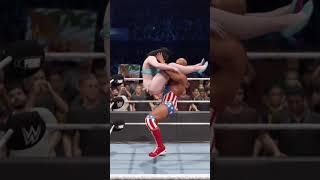 Kurt Angle VS Nia Jax In Wrestle Mania WWE Pt - 20 #trending #wwe #viralvideo #shorts #short #funny