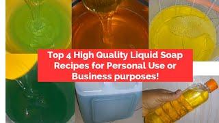 Liquid Soap Production Recipes 2022 Compilation! #dishwashingliquid, #laundryliquiddetergent, #diy