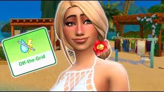 Can a sim survive all alone & off the grid on an island?