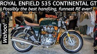 Royal Enfield's 535 Continental GT...The original RE Cafe Racer!