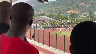 Owusu Lois Asantewaa (OLA)  wins the 200m heat 2 at the ERSCSSA inter - school Athletics meet.