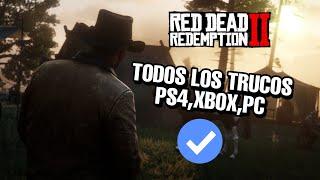 RDR2 CODIGOS PARA TODOS LOS TRUCOS