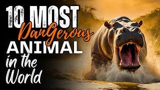 10 Most Dangerous Animals in the World | Jungle Flicks