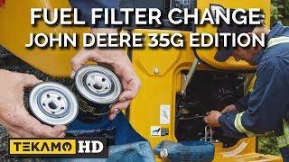 How YOU Can Easily Replace An Excavator's Fuel Filter - Save $$$ With DIY Maintenance