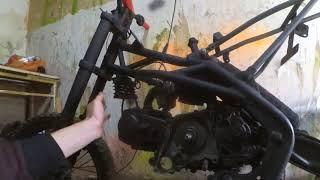 Пит байк Kayo 125 за 3500! Восстановление и тюнинг мертвого питбайка!  pitbike