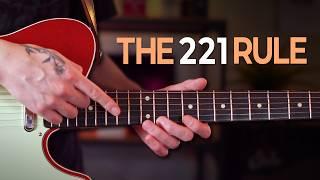 Open Up The Fretboard With "The 2 2 1 Rule"