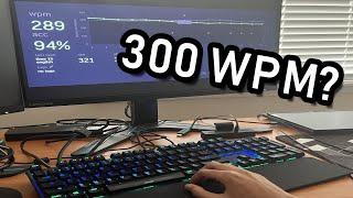 CHOKING 300 WPM...