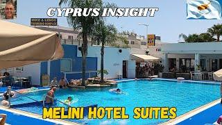 Melini Hotel Suites, Protaras Cyprus - 2024 Full Tour With Rooms.