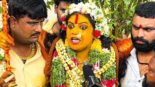 Jogini Anuradha Rangam Bhavishyavani at Secunderabad Bonalu 2024 | Rangam Bhavishyavani Anuradha