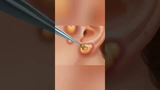 Asmr Cleaning #asmr #trending #youtubeshorts #animation #3danimation #earwaxremoval