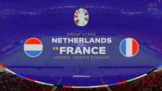 FC 24 | Netherlands vs France - UEFA Euro 2024: Group stage - PS4 Gameplay #FC24 #Euro #PS4Gameplay