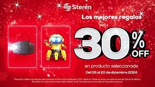 ¡La #Navidad llegó a Steren con hasta 30% de Descuento en lo mejor en Tecnología para regalar!.