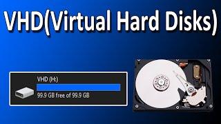 How To Create or Set up VHD(Virtual Hard Disks) on Your PC