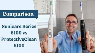 Sonicare ProtectiveClean 6100 vs Series 6100