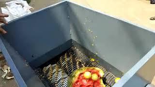 FOOD WASTE SHREDDER - ORGANIC WASTE SHREDDING - DUAL SHAFT ‐ MSW  SHREDDER  #FoodWasteShredder