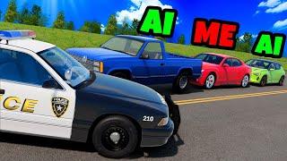 Using Traffic to Hide From My Friends in Hide and Seek! (BeamNG Drive Mods)