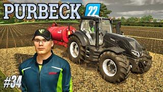 Will The Slurry Go Far Enough? | Purbeck 22 (Farming Simulator 22 Used Machines)