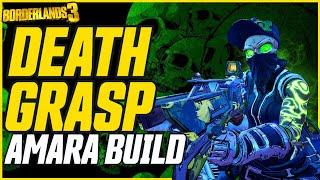 CRAZY Boss DAMAGE! 1 Grasp Everything! (New Terror Setup) // Death Grasp Amara // Borderlands 3