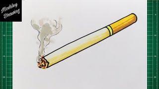 How to Draw a Cigarette