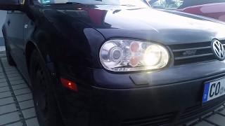 VW Golf IV Comming Home with fading Lights with BTS620L1