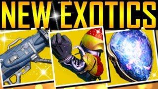 Destiny 2 - NEW EXOTICS! NEW EXOTIC QUESTS!