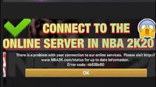 How to connect to NBA 2k20 SERVERS