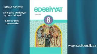 Edəbiyyat 8 NİZAMİ GƏNCƏVİ -Zalim sahla duzdanisan qocanın hekayəti