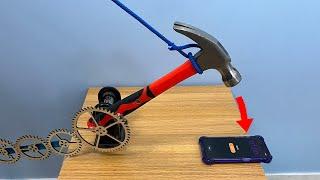 A machine to destroy an iPhone?! | Joseph's Machines